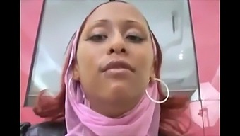 A Large Boob Of Arab Girls Gets Cum In The Mouth At An Orgasm.