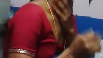 A Tamil Aunty, Saree, Changed Her Mind.