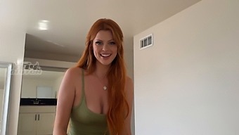 A Teen With Big Tits Gets A Pov Blowjob Challenge In Hd