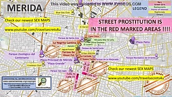 Mexican Sex Workers And Their Clients In A Street Map