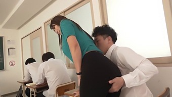Reiko Kobayakawa'S Intense Classroom Experience Leaves Students Soaking Wet
