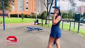 Public Display Of Vibrator Leads To Intense Squirting Orgasm