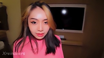 Intense Pov Experience With An Attractive Asian Woman From A Nightlife Spot