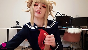 Himiko Toga Craves Intense Oral And Facial In Hd Cosplay Porn