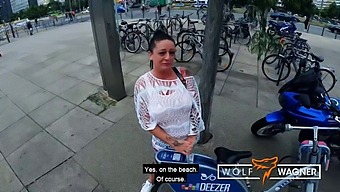 Adrienne Kiss Gives A Sensual Blowjob In Berlin In This Hardcore Pov Video