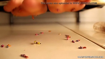 Giantess Dominates And Fucks Her Submissive Partner