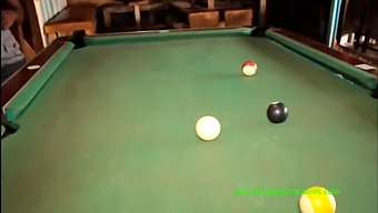 Unique Cameroonian Billiards Game Leads To Sexual Competition Between A Big Penis And Tight Ass