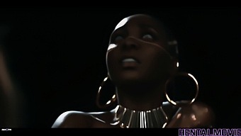 Artificial Intelligence Creates Erotic Animation Featuring A Latin Woman Enslaved By An African Deity With A Voracious Appetite