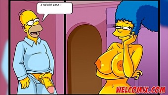 Sensual Moments Featuring The Simpson'S Rear Ends. Adult Content Alert!