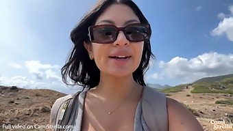 Latina Gf'S Tight Ass Gets Pounded On A Hiking Trip