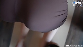 Unplanned Encounter: Stepsister'S Yoga Session Turns Into Steamy Encounter With A Well-Endowed Man