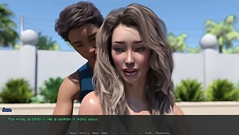 A Cheating Wife'S Naughty Sunbath With A Milf In A Cartoon Porn Game
