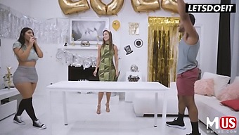 Busty Teen Violet Myers Enjoys A Bbc Birthday Gift