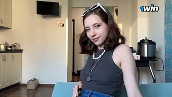 Real Pov Of A Hot Ukrainian Schoolgirl Getting Fucked On The Street